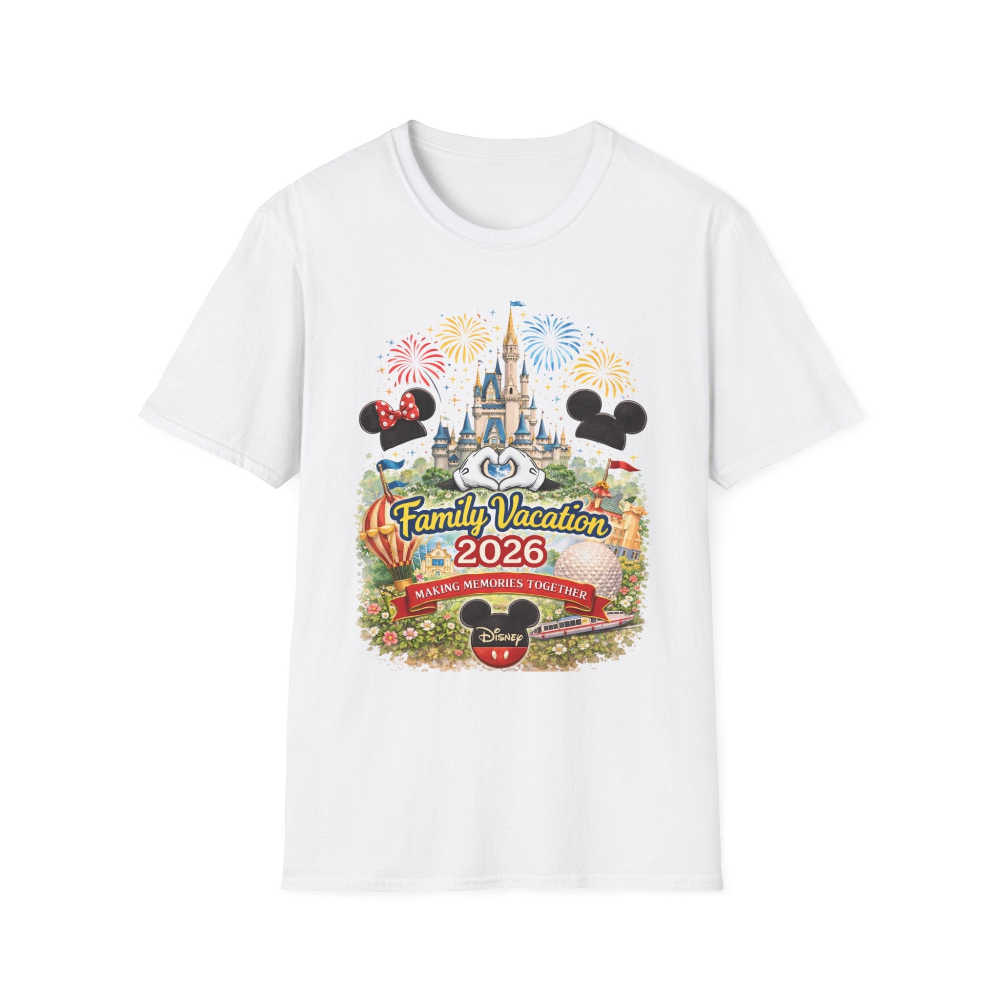Family Vacation 2026 Disney T-Shirt | Custom Vacation Tee