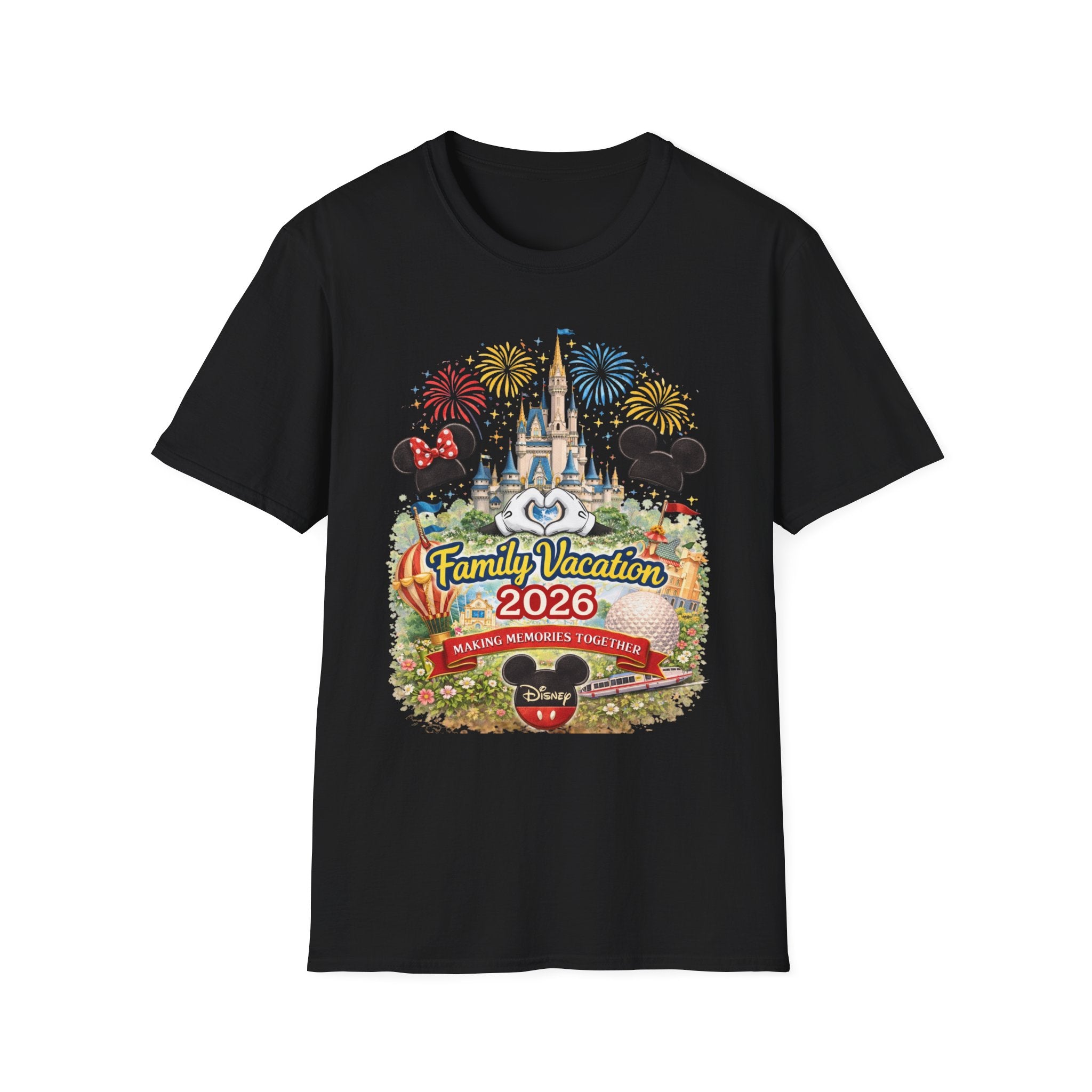 Family Vacation 2026 Disney T-Shirt | Custom Vacation Tee