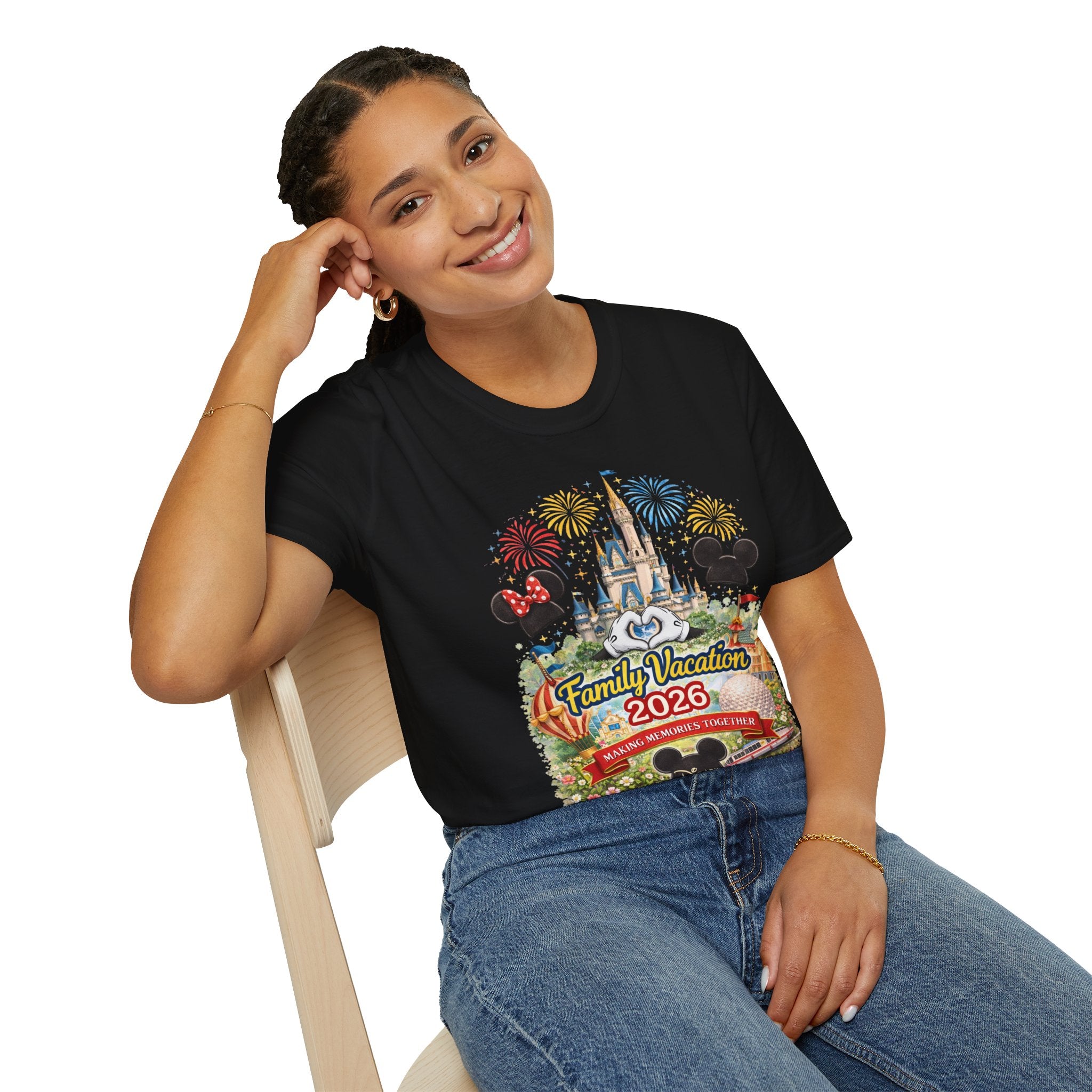 Family Vacation 2026 Disney T-Shirt | Custom Vacation Tee