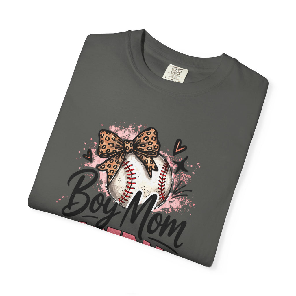 Boy Mom Baseball T-shirt | Mom Baseball Shirt, Softball Mom Tee