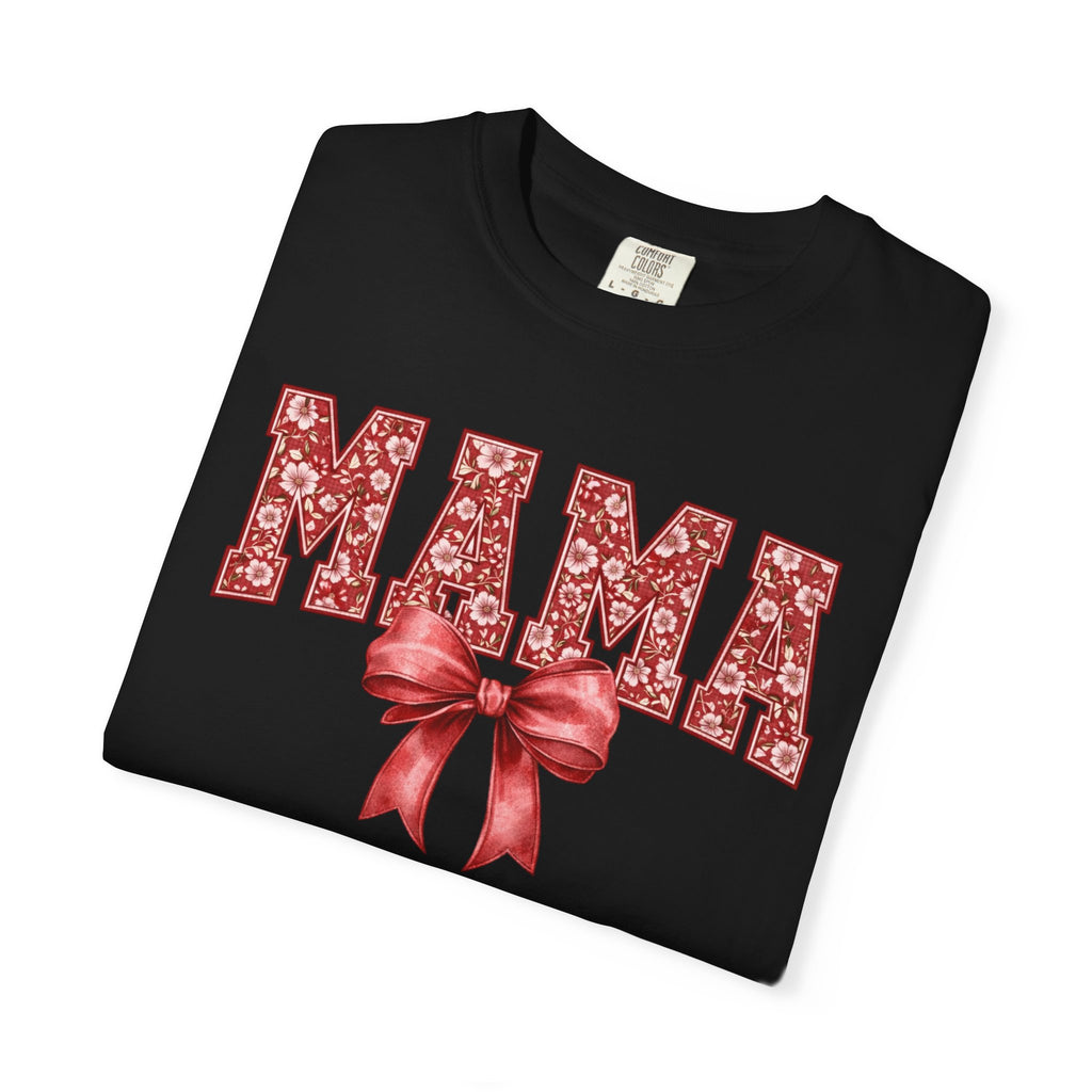 Mama Floral Bow T-Shirt — Mother's Day Gift Tee