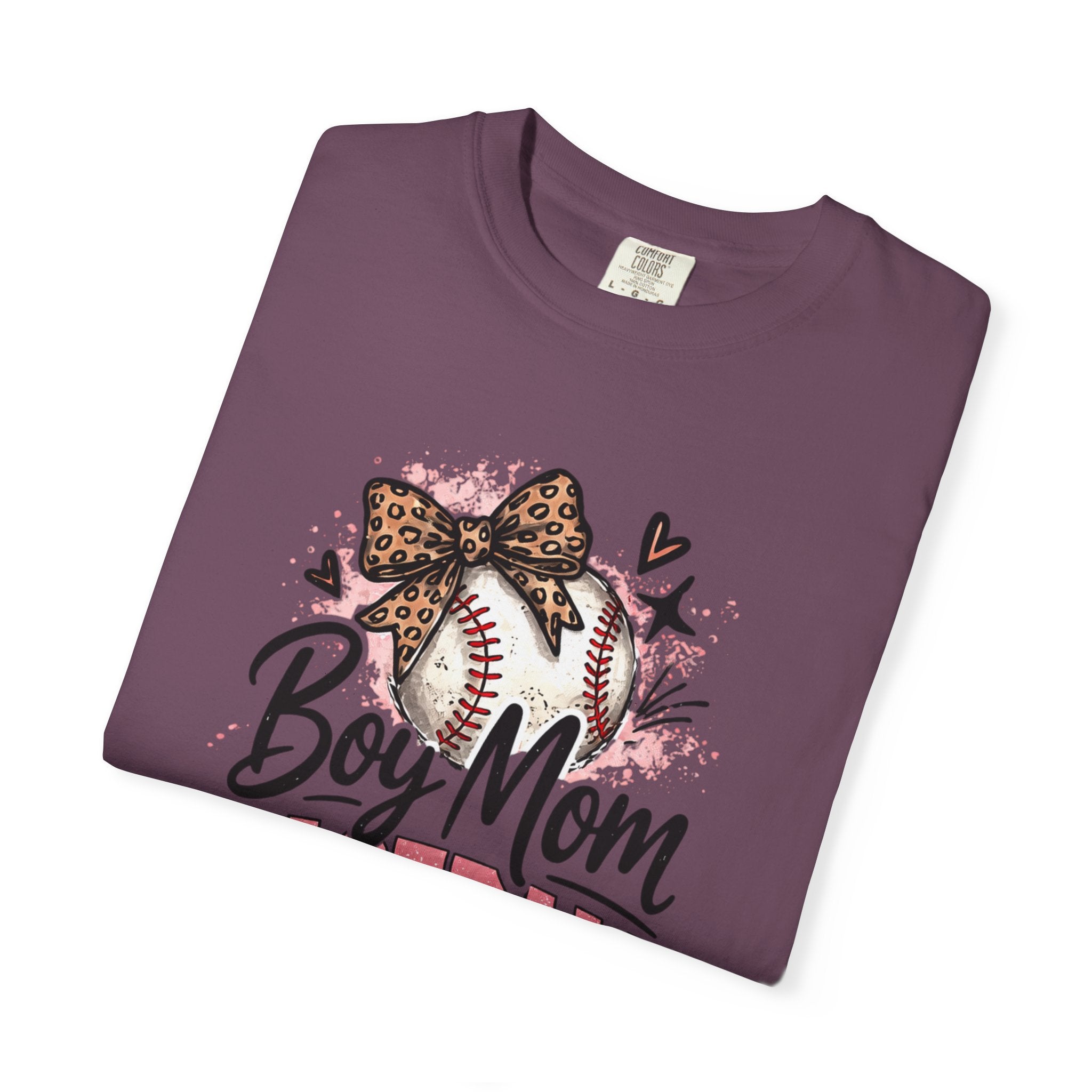 Boy Mom Baseball T-shirt | Mom Baseball Shirt, Softball Mom Tee