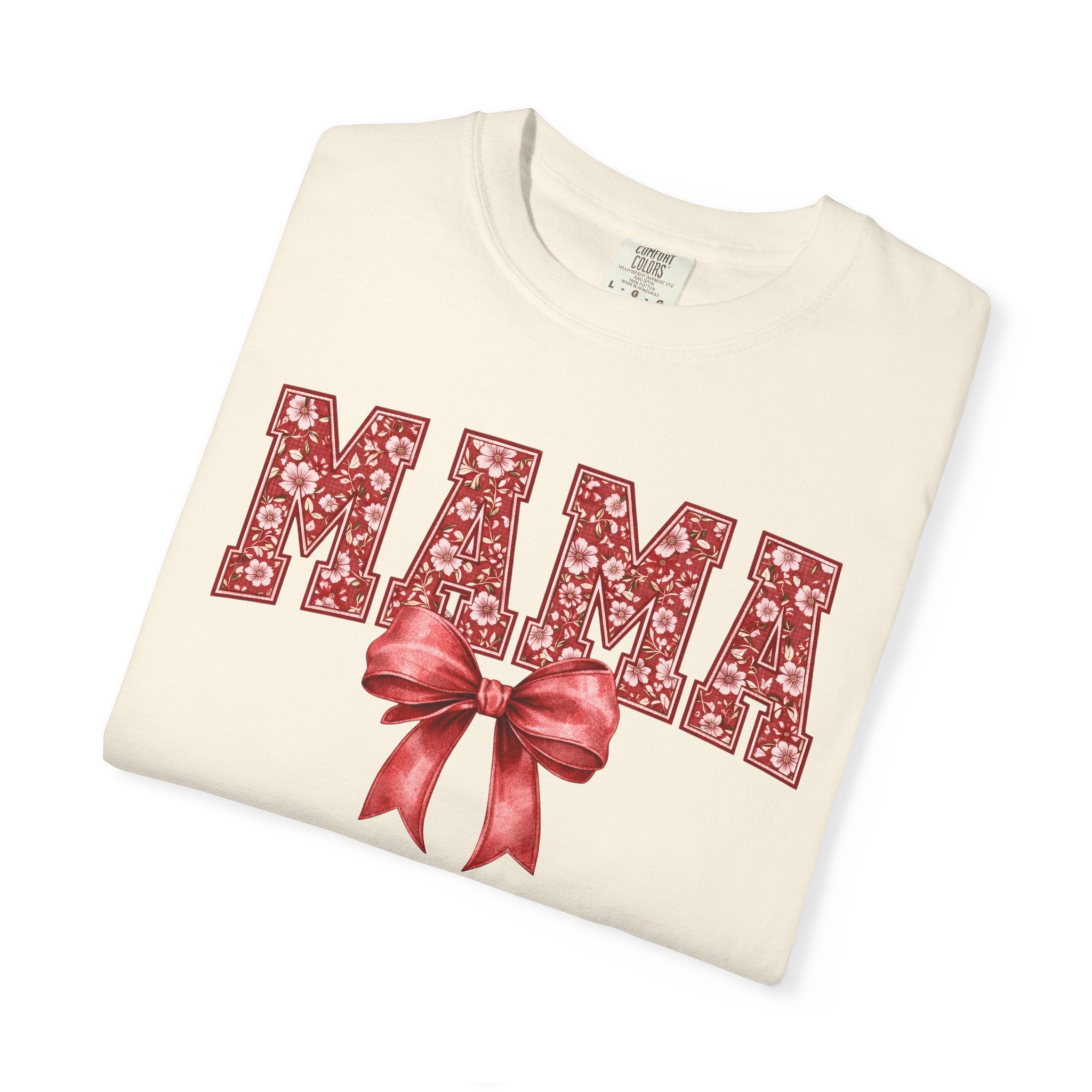 Mama Floral Bow T-Shirt — Mother's Day Gift Tee