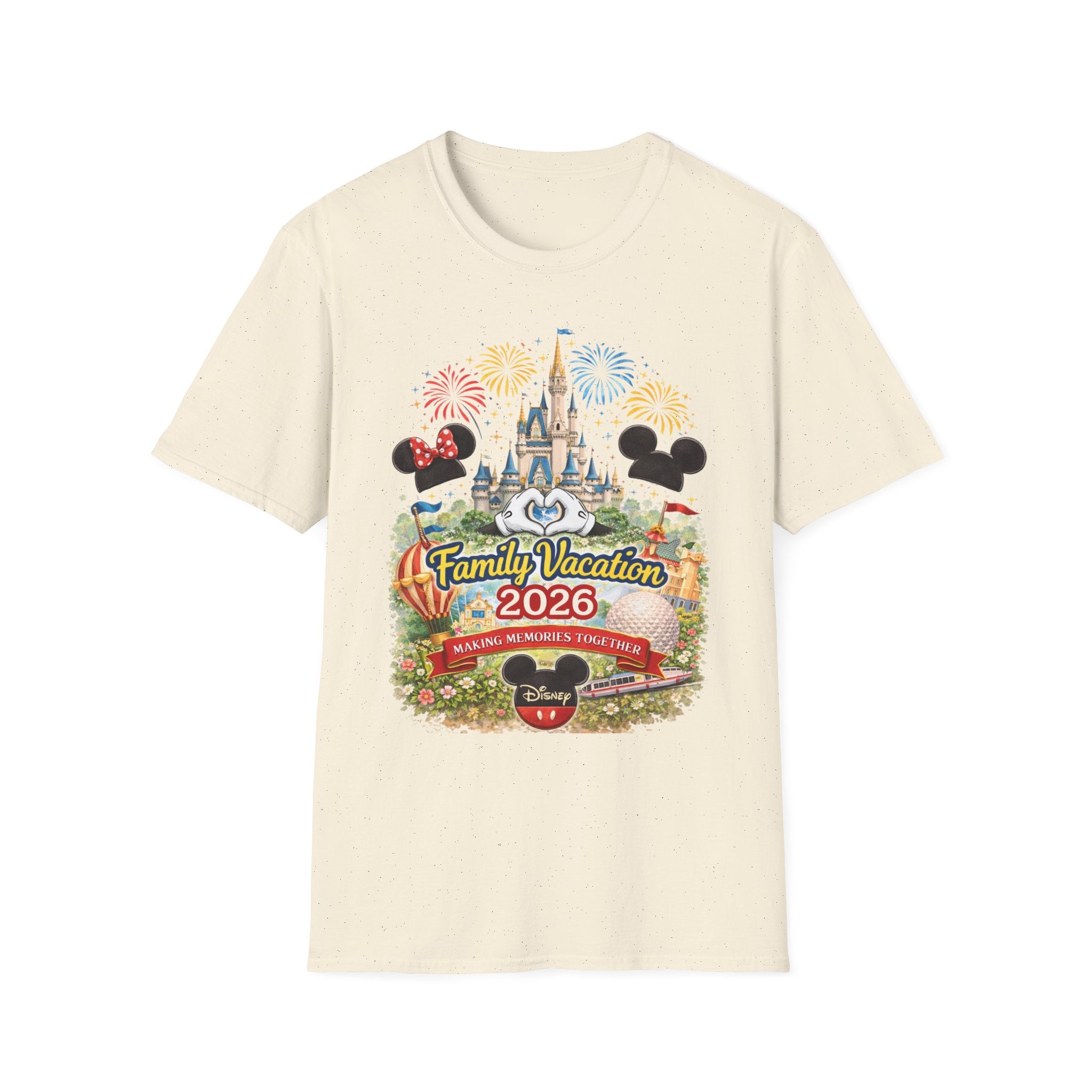 Family Vacation 2026 Disney T-Shirt | Custom Vacation Tee