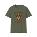 Wild West Skull Cowboy T-Shirt | Rough & Tough Vintage Western Tee