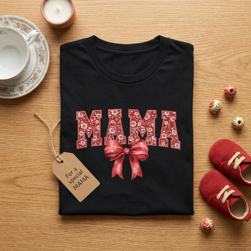 MAMA script Mother's Day T-Shirt | Mama tee