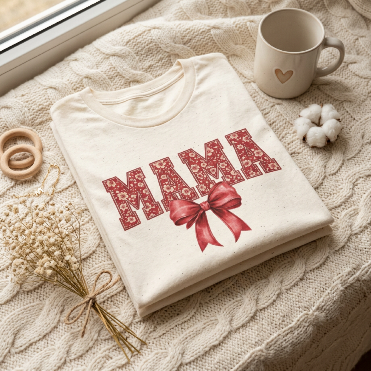 MAMA script Mother's Day T-Shirt | Mama tee
