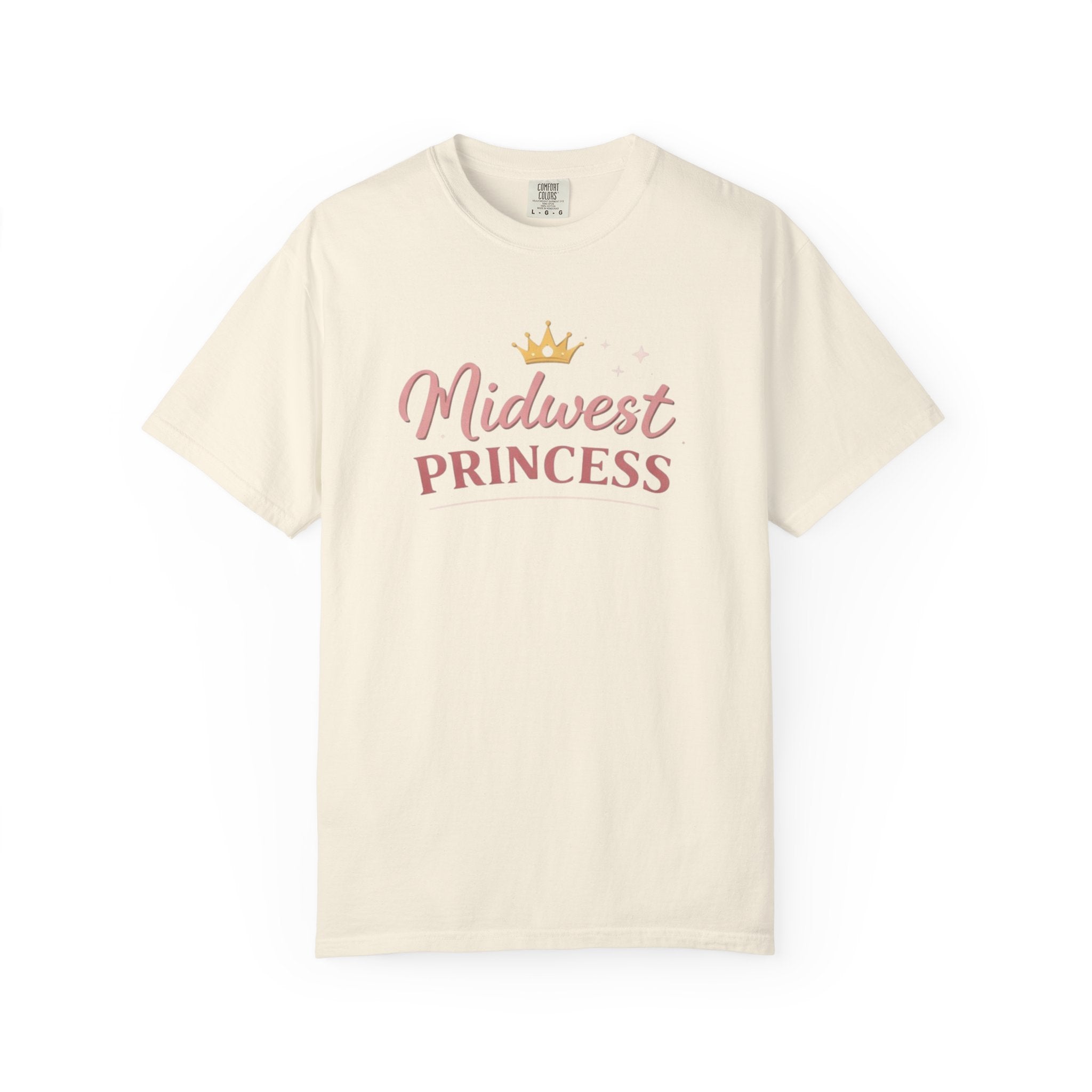 Midwest Princess T-Shirt – Cute Crown Graphic Tee for Women & Girls