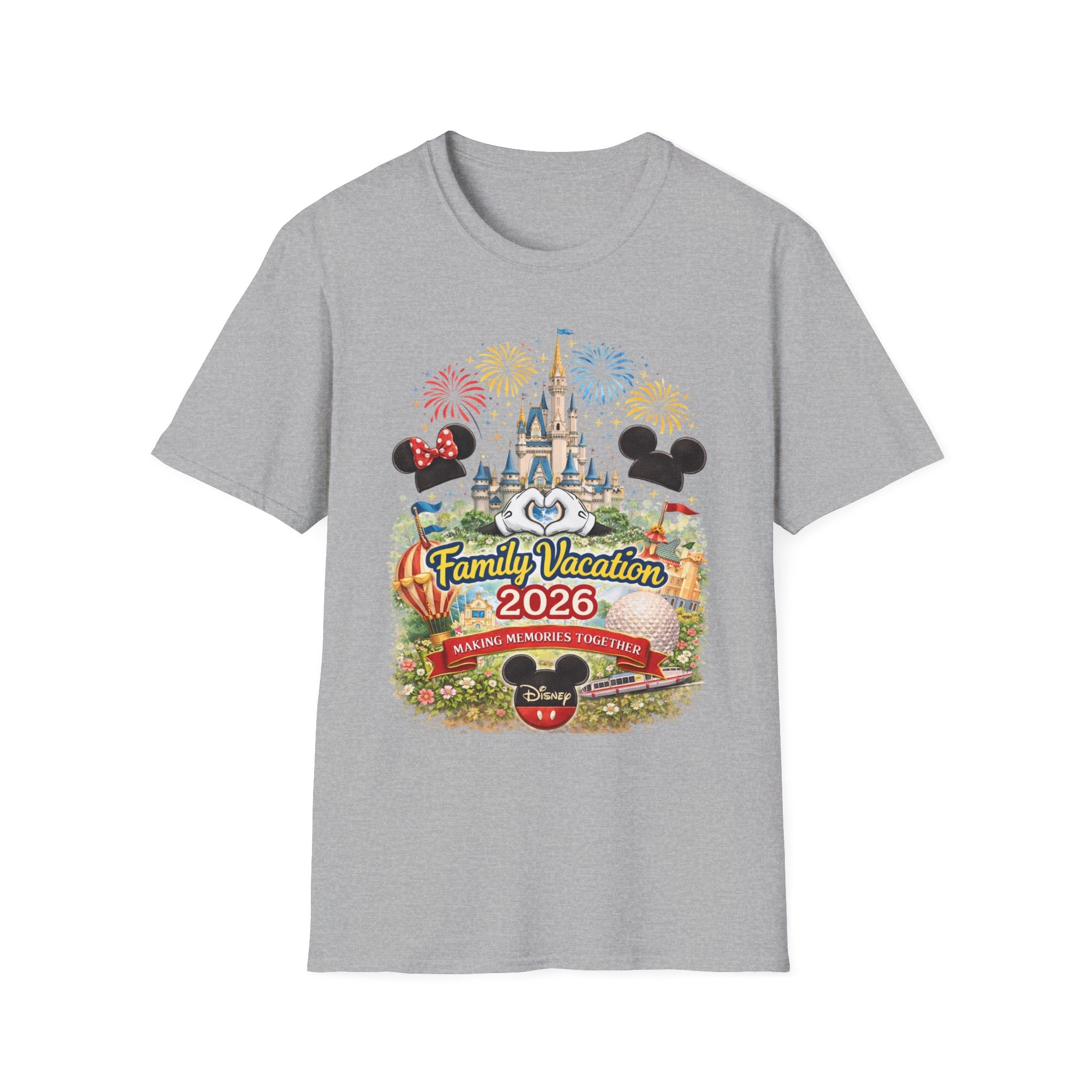 Family Vacation 2026 Disney T-Shirt | Custom Vacation Tee