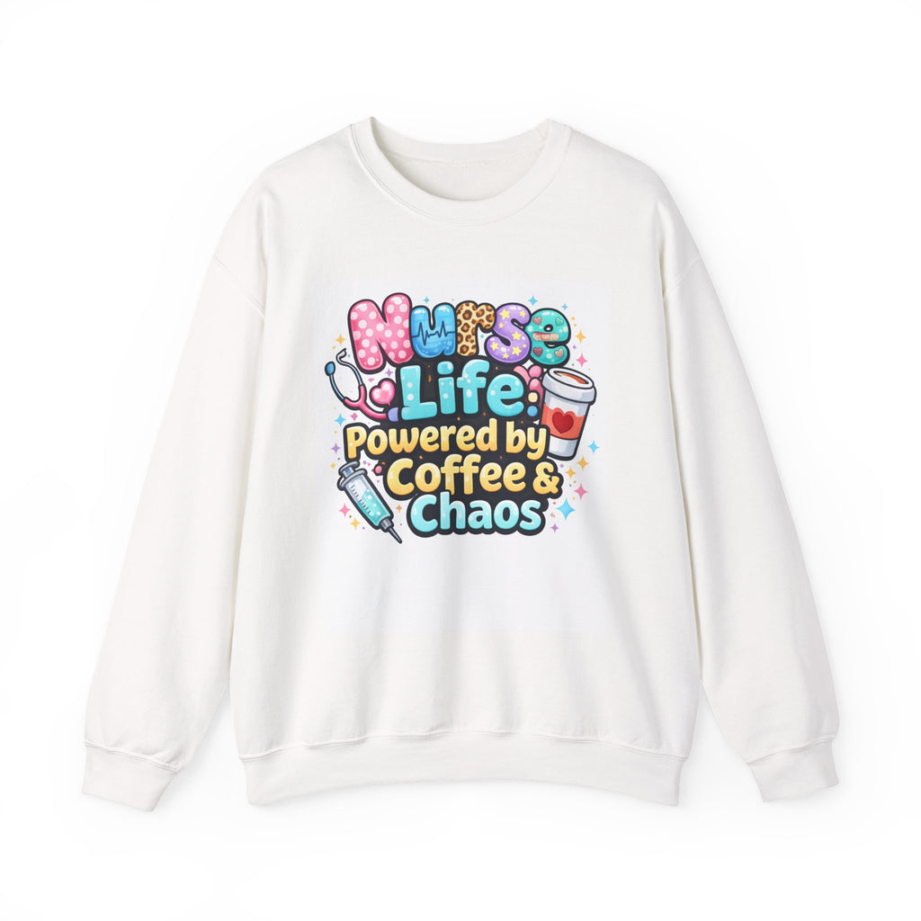 Nurse Illustration Sweatshirt | Nursing Crewneck, Medical Staff Apparel