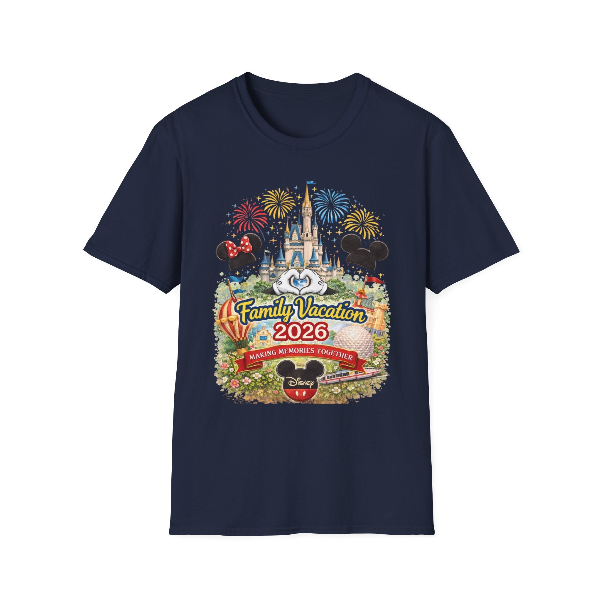 Family Vacation 2026 Disney T-Shirt | Custom Vacation Tee