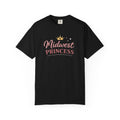 Midwest Princess T-Shirt – Cute Crown Graphic Tee for Women & Girls