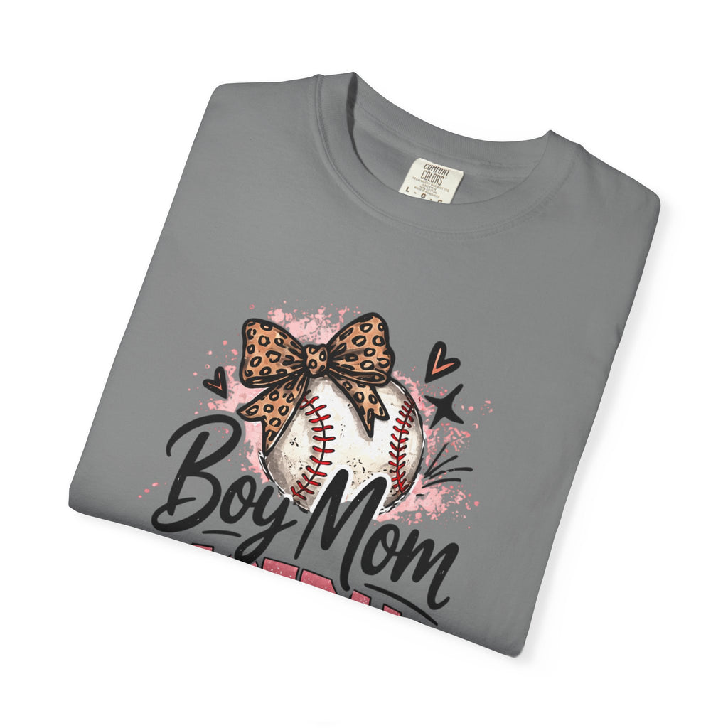 Boy Mom Baseball T-shirt | Mom Baseball Shirt, Softball Mom Tee