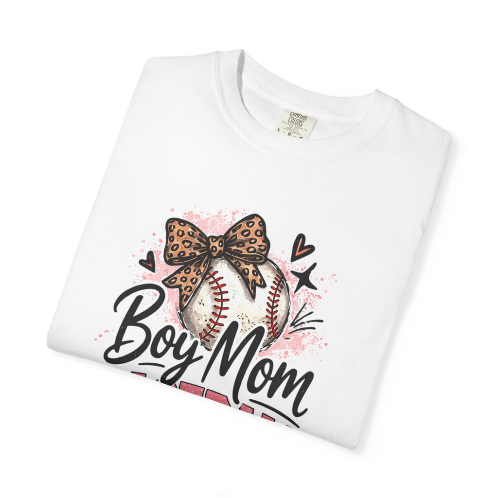 Boy Mom Baseball T-shirt | Mom Baseball Shirt, Softball Mom Tee