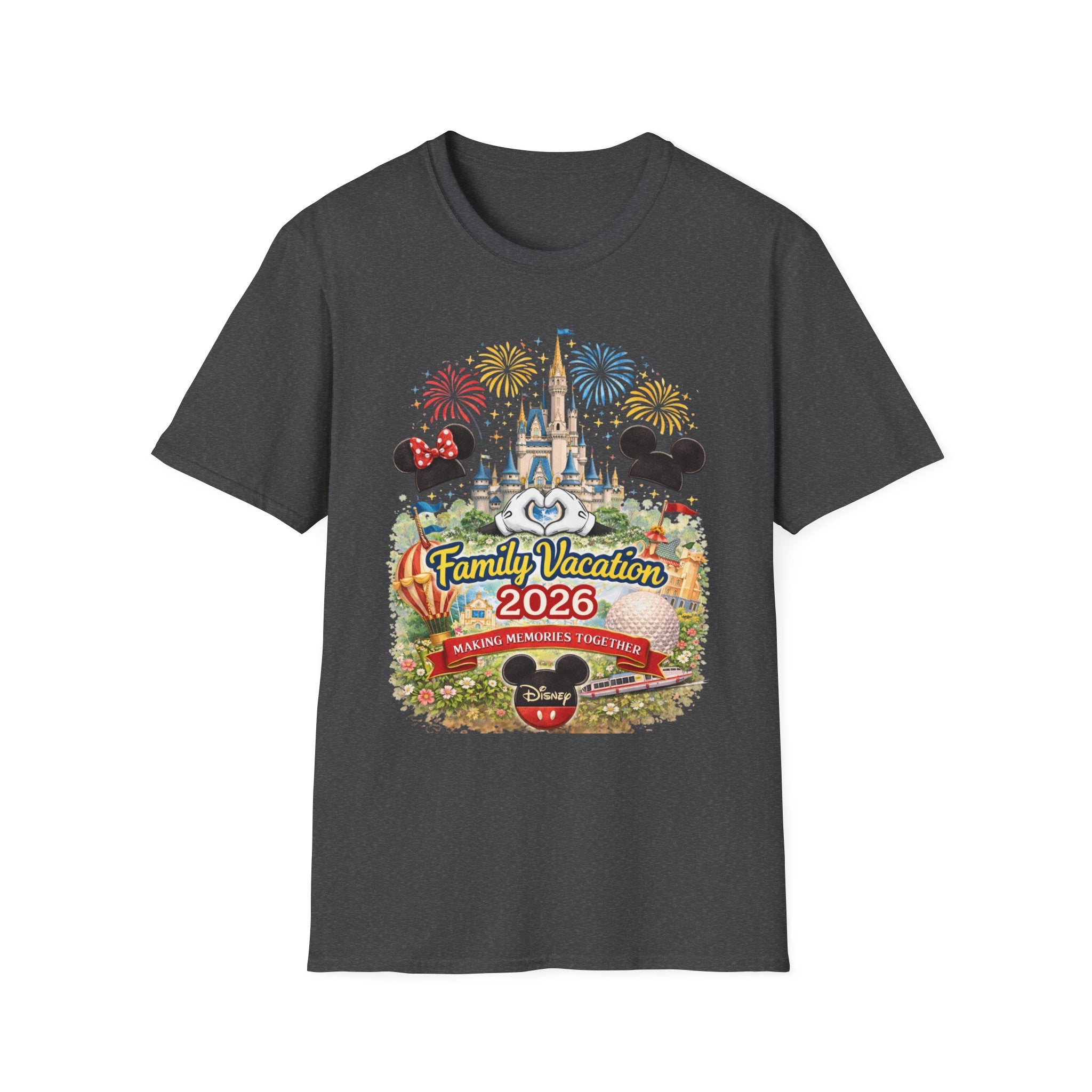 Family Vacation 2026 Disney T-Shirt | Custom Vacation Tee