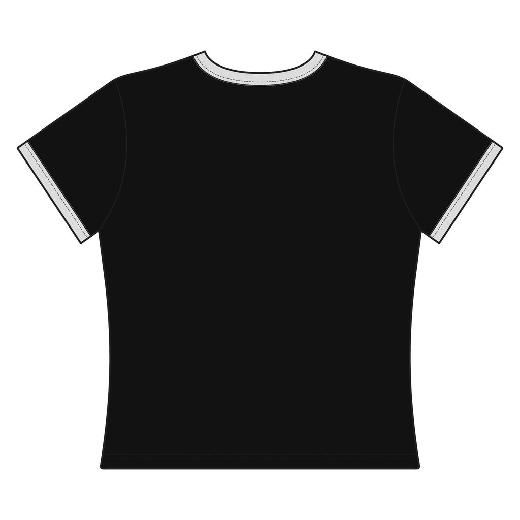 Stay Groovy Flower Retro Script T-Shirt | Ringer Tee