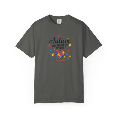 Autism Awareness Month heart puzzle, T-Shirt | Accept Understand Include