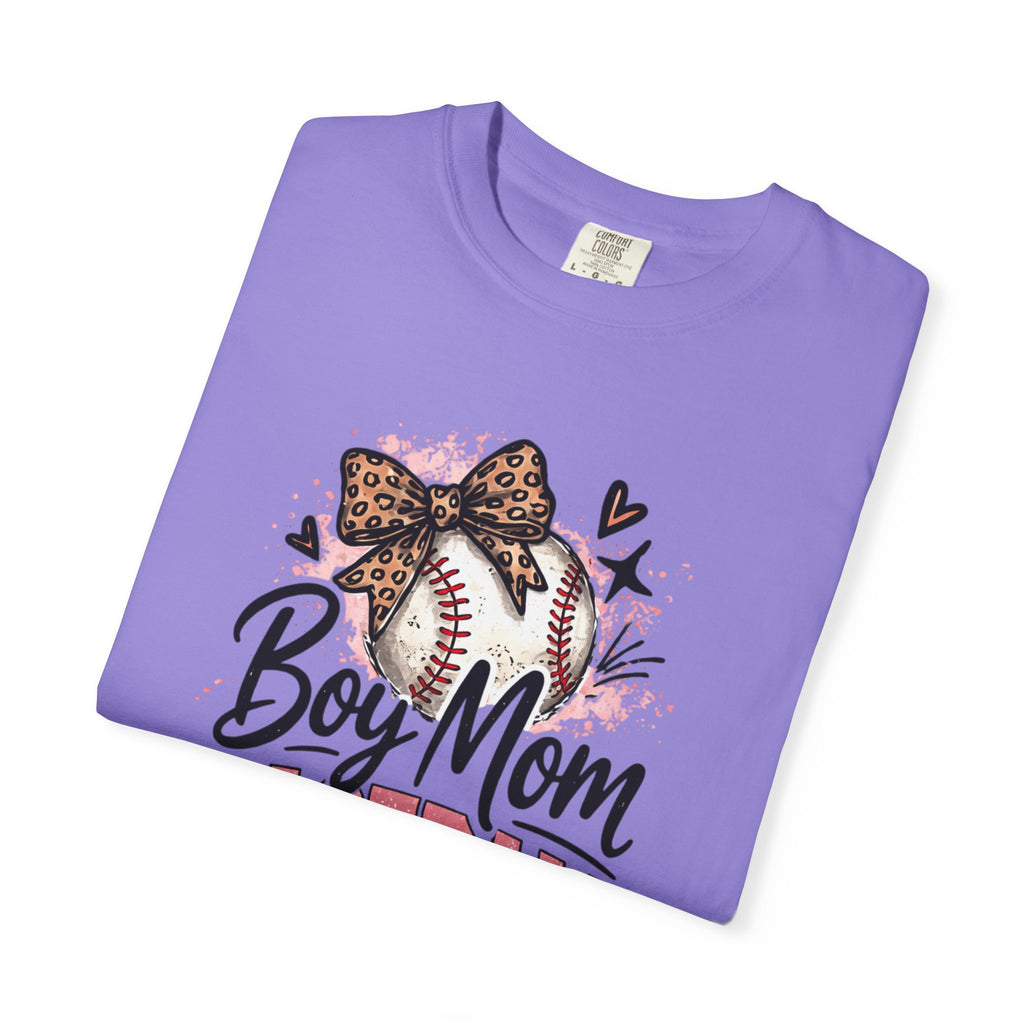 Boy Mom Baseball T-shirt | Mom Baseball Shirt, Softball Mom Tee